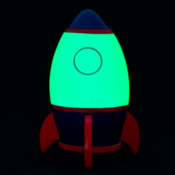 Luz Noche Cohete