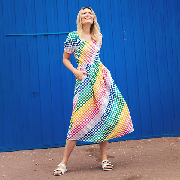Jolene Dress Rainbow