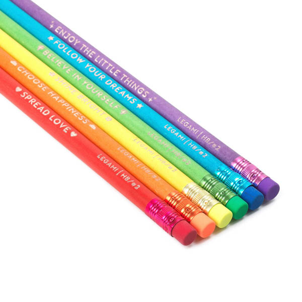 Set 6 Lápices Rainbow