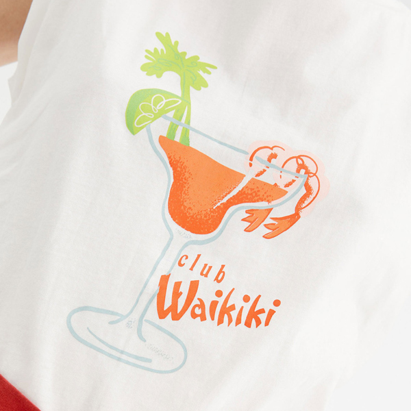 Camiseta Club Waikiki