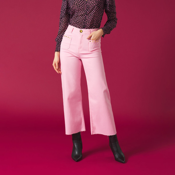 PINK NORMA JEANS