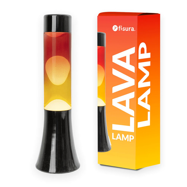 Lámpara de lava degradada de 30 cm
