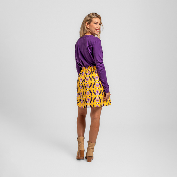 CAMISETA SENCILLA MEIGAS VIOLETA