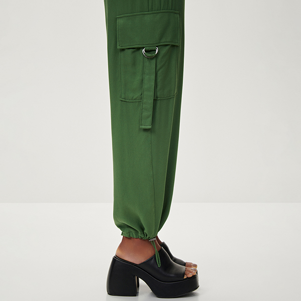 Pantalon Twill Verde