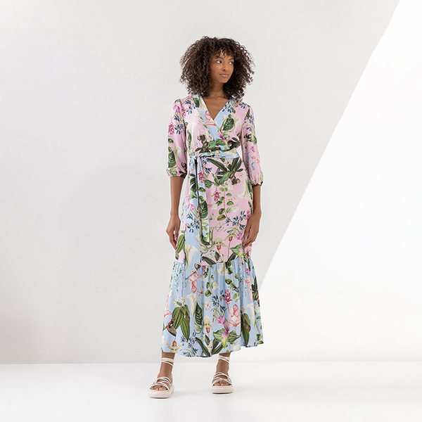 Vestido Midi Siena Mahal