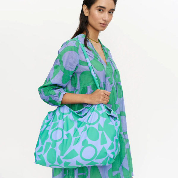 Bolso Playa Afrik Verde