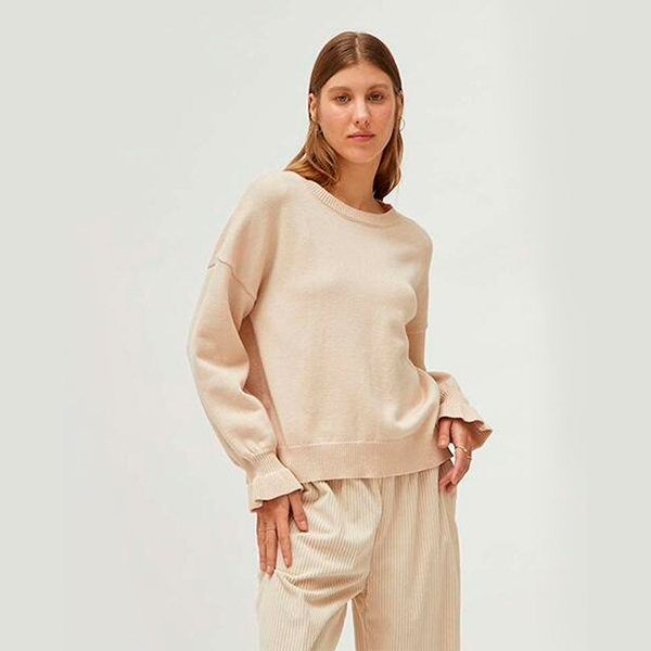 Jersey Puños Beige