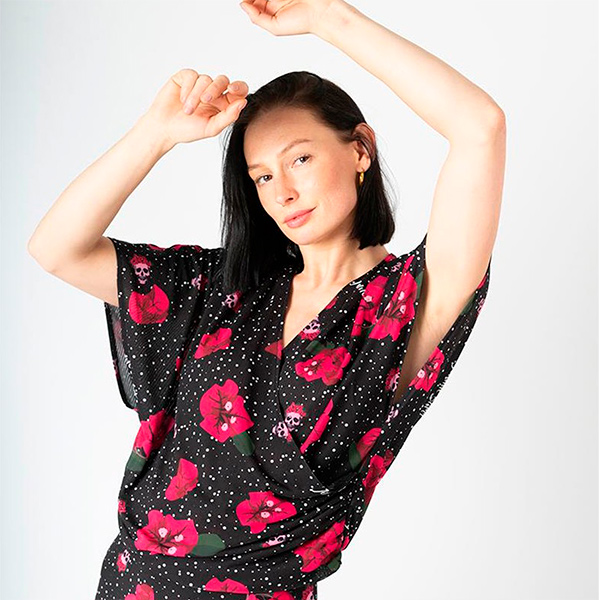 Camiseta Tul Pico Jeanne Baret Buganvilla