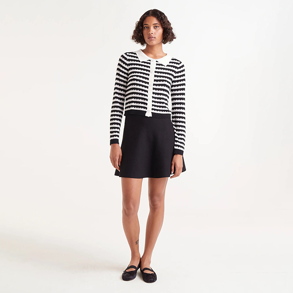CARDIGAN-RAYAS-NEGRO