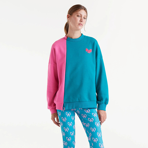 SUDADERA-BICOLOR-VERDE