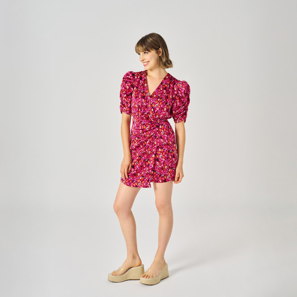 Pink Flora Dress