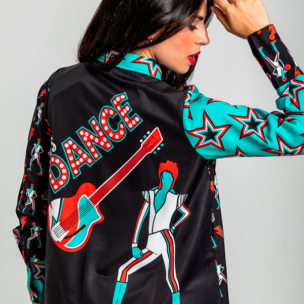 Camisa-Combinada-Estrellas-Bowie