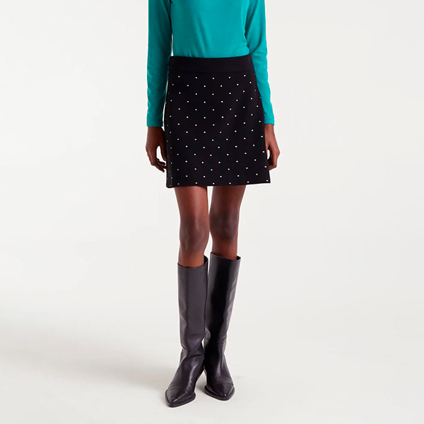 Falda-Mini-Punto-Black-