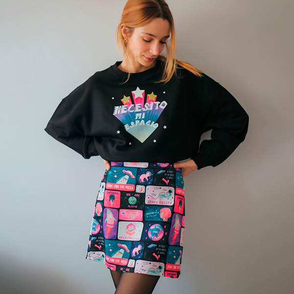 Falda Necesito mi Espacio