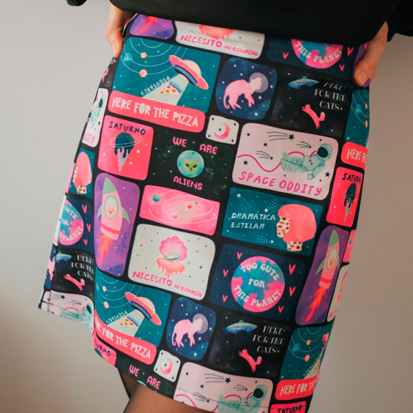 Falda Necesito mi Espacio
