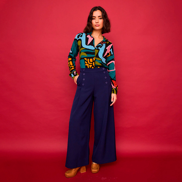 Camisa-Castaña-Multicolor