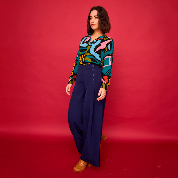 Camisa-Castaña-Multicolor