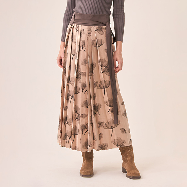 Falda-Larga-Cruzada-Plisada