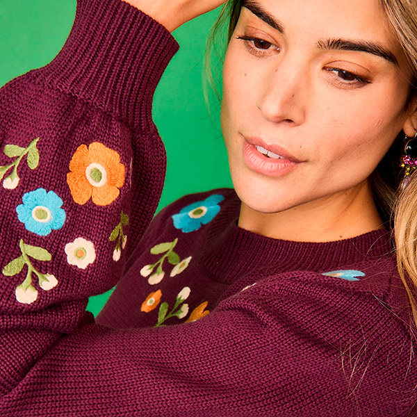 Jersey-Cenicienta-Burdeos