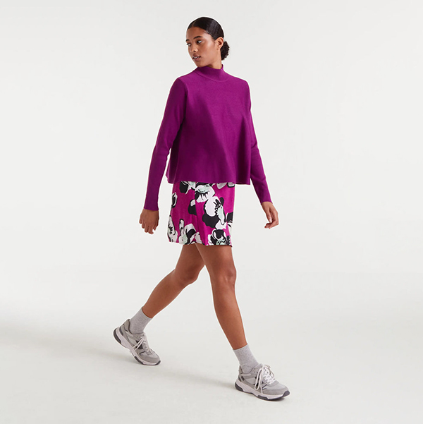 Jersey-Evasé-Magenta