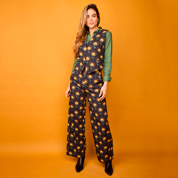 Pantalón-Fauna-Flor-Amarillo