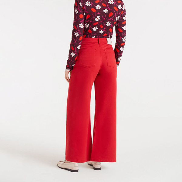 Pantalón-Vaquero-Rojo