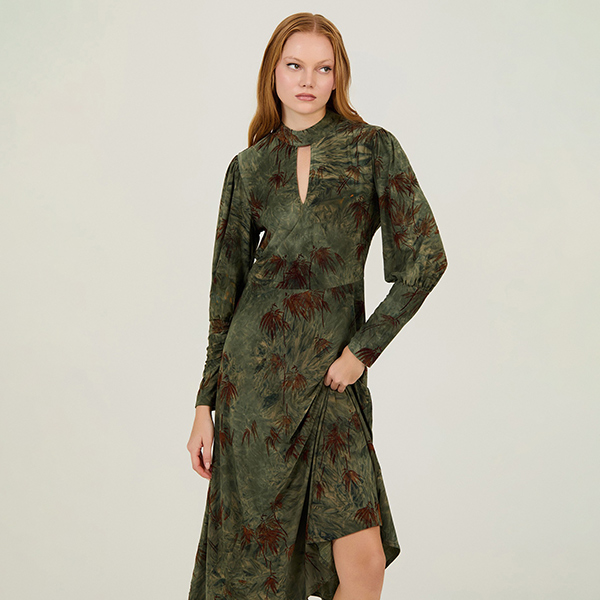 Vestido-Estampado-Lizard