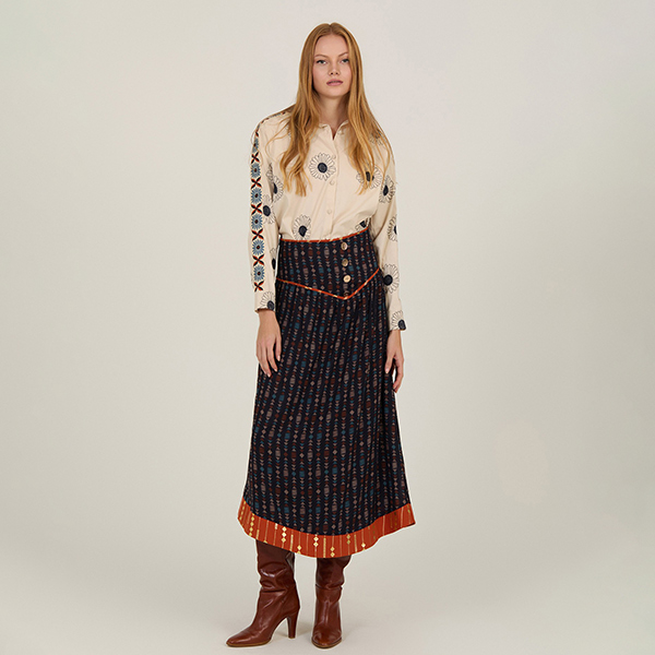 Falda Asimétrica Steel