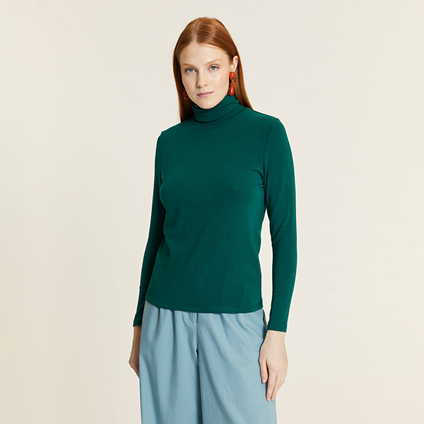 Jersey-Cuello-Cisne-Verde