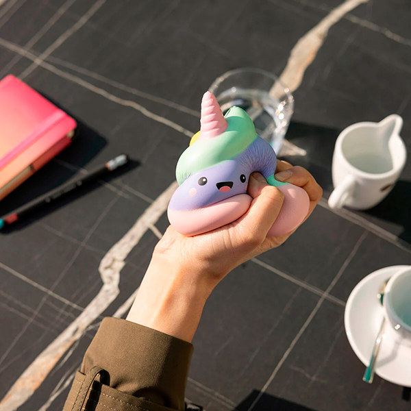 Antiestrés Poo Unicorn