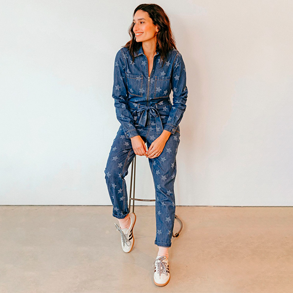 Anwen Boilersuit Bleached Stars