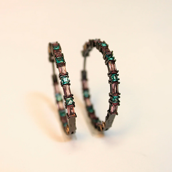 Aros-Piedrecitas-Color Mix