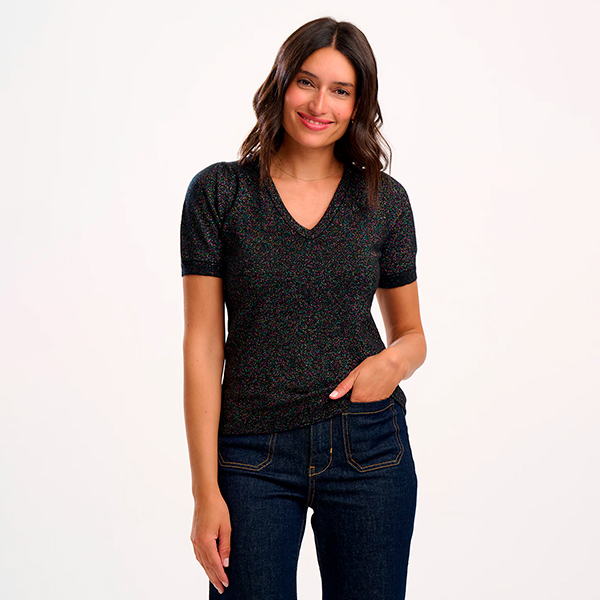 Blossom Top Rainbow Sparkle