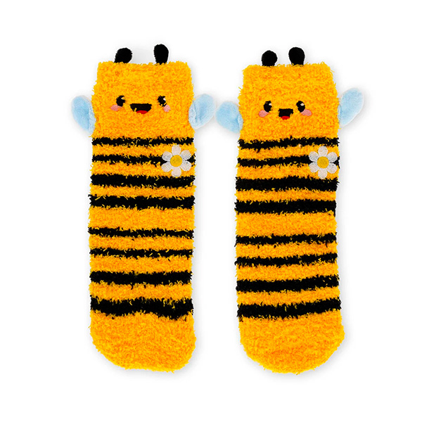 Calcetines-Antideslizantes-Abeja-Kids