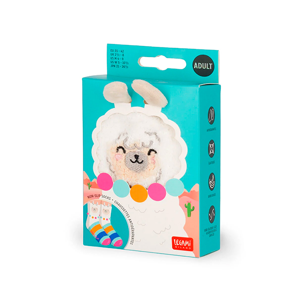 Calcetines-Antideslizantes-Llama