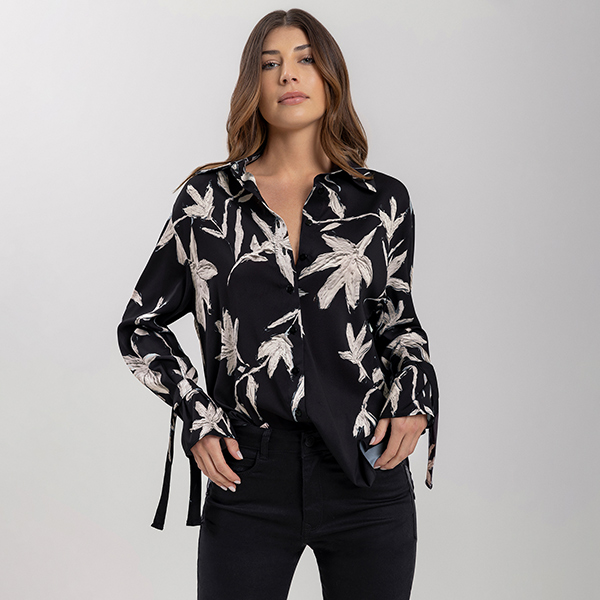 Camisa Bali Canvas Preto