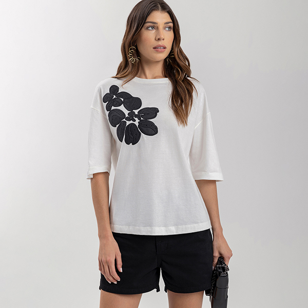 Camiseta Prime Branco Off