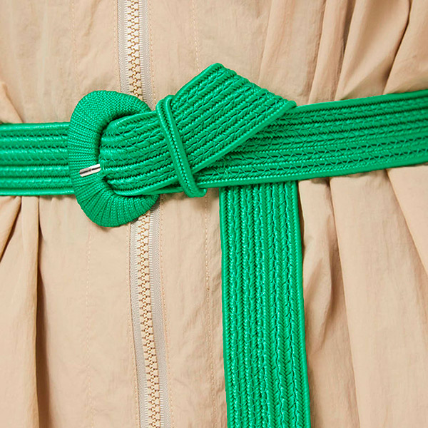 Cinturón Trenzado Verde