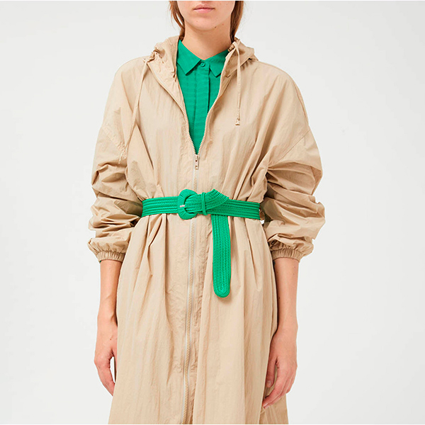 Cinturón Trenzado Verde