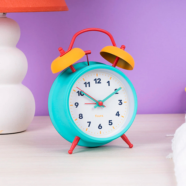 Despertador-Retro-Azul-y-Amarillo