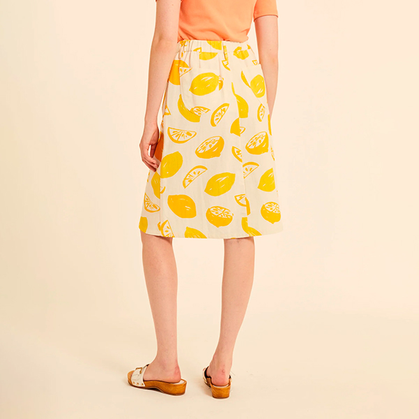 Falda Limonada Blanco Roto