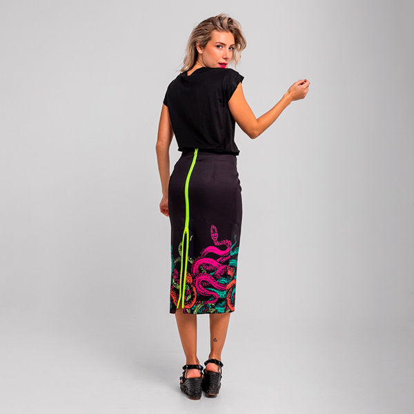 Falda-Tubo-Cremallera-Veneno