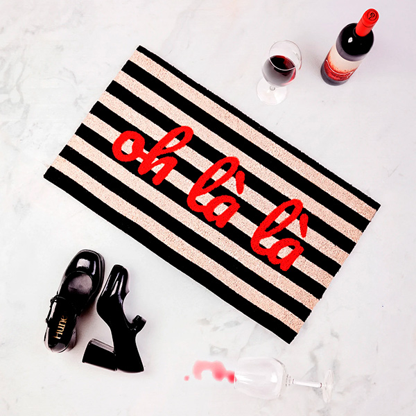 Felpudo-Oh-la-là-Rayas