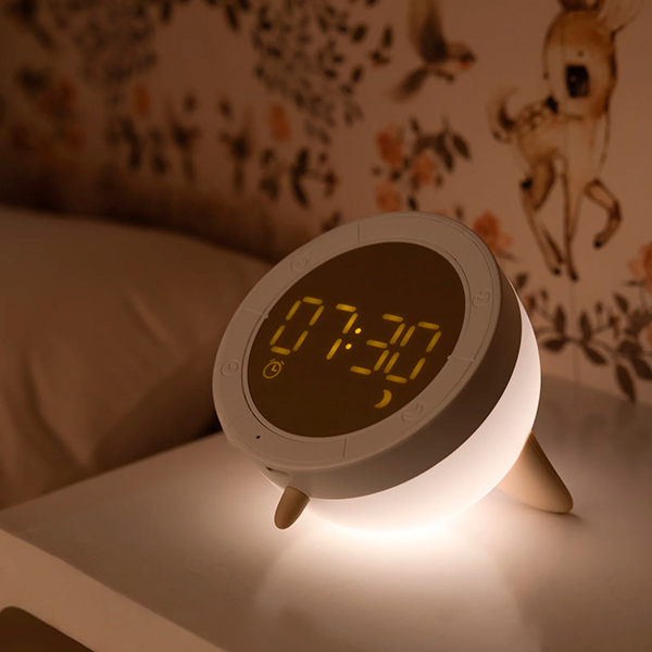 Reloj-Despertador-Gato-Blanco