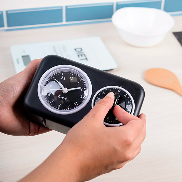 Temporizador-Cocina-Negro