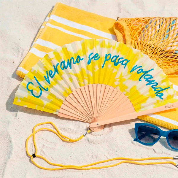 Abanico el verano se pasa