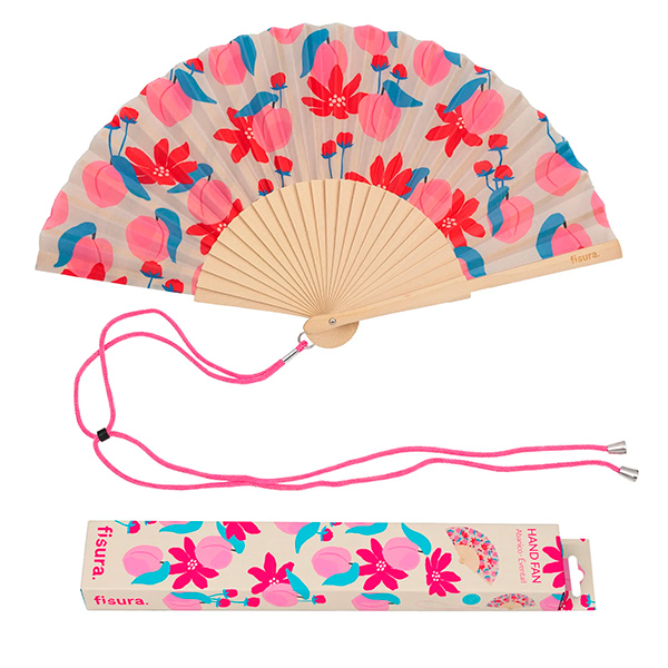 Abanico flores salvajes