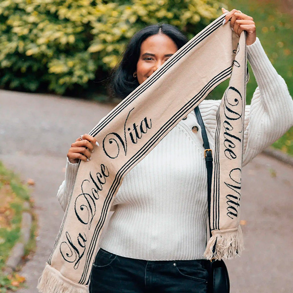 Bufanda La dolce Vita