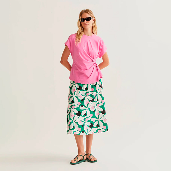 Camiseta-básica-nudo-Rosa