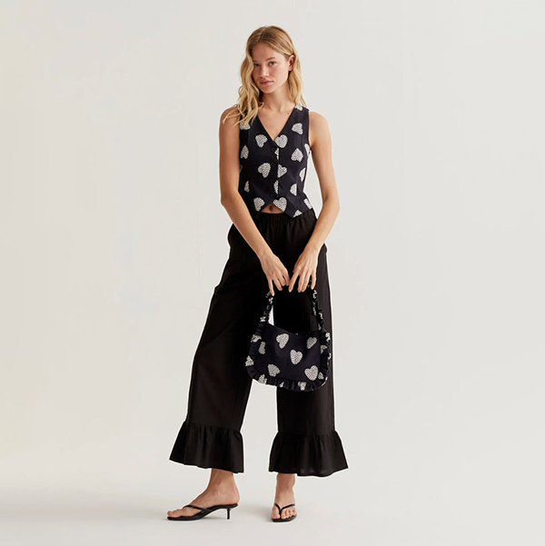 Chaleco-estampado-Harmony-Black